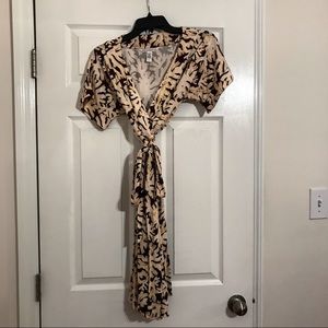 DVF wrap dress